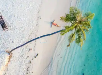 Private beach