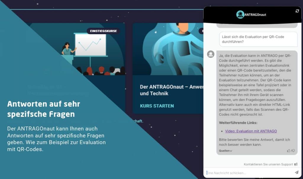 Entedecken Sie den ANTRAGOnauten 8 Antworten auf sehr spezifische Fragen