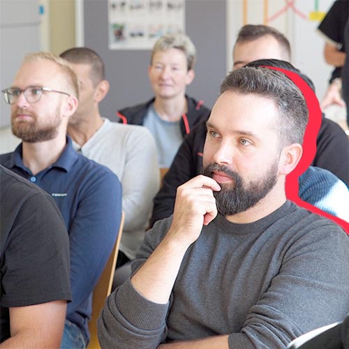 Arbeitswelt bei RR Software Zusammensein Mensa