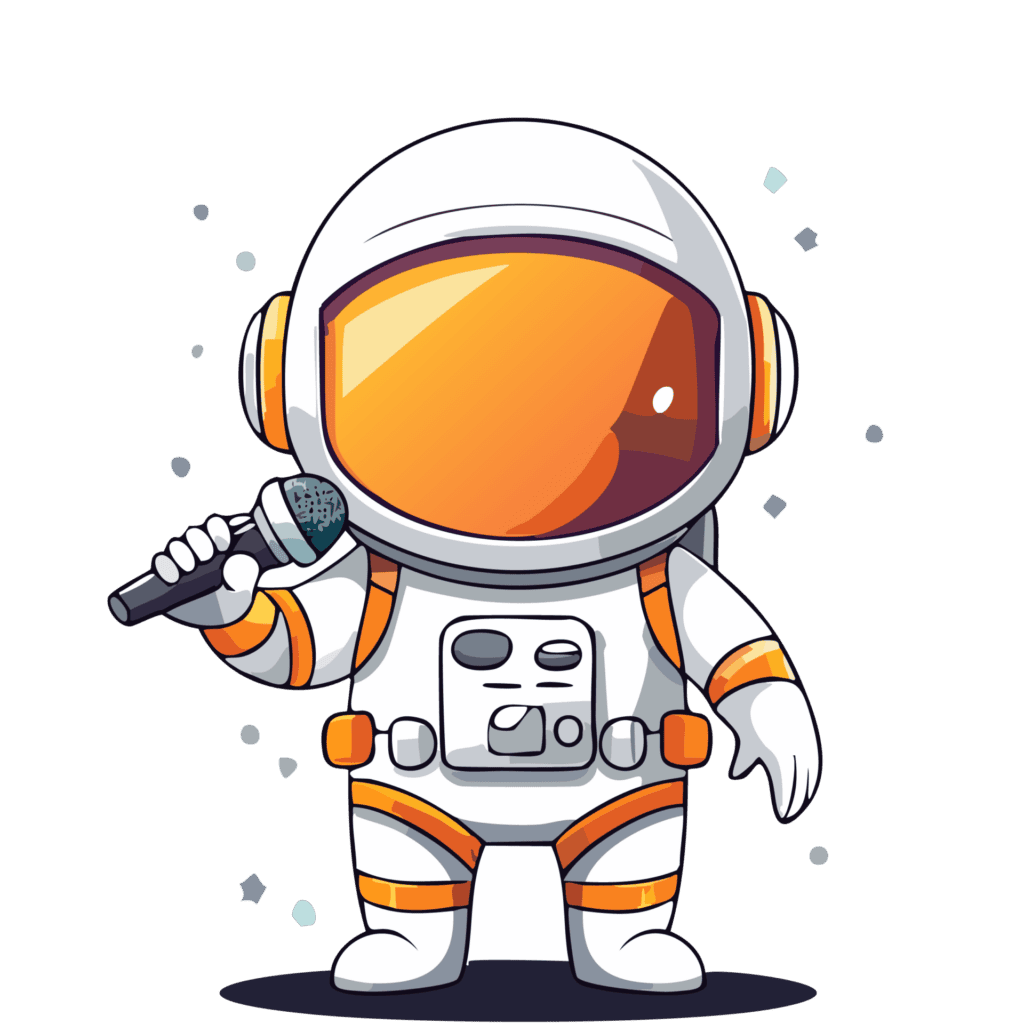Astronaut Mikrofon
