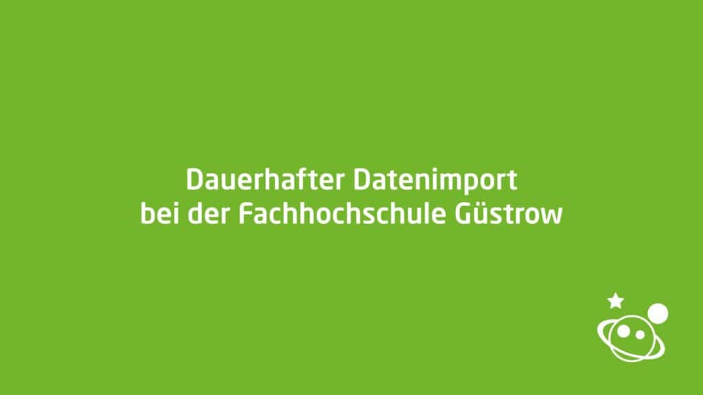 Dauerhafter Datenimport