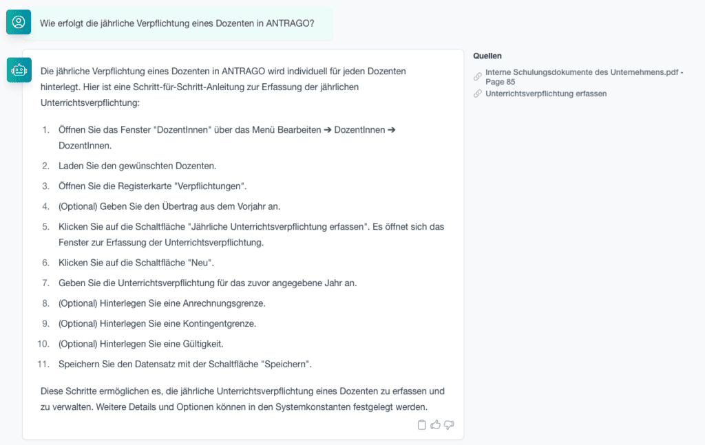 Dozentenverpflichtung jaehrlich
