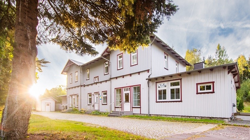 RR Software GmbH - Firmengebäude Bahnhof Hasselfelde