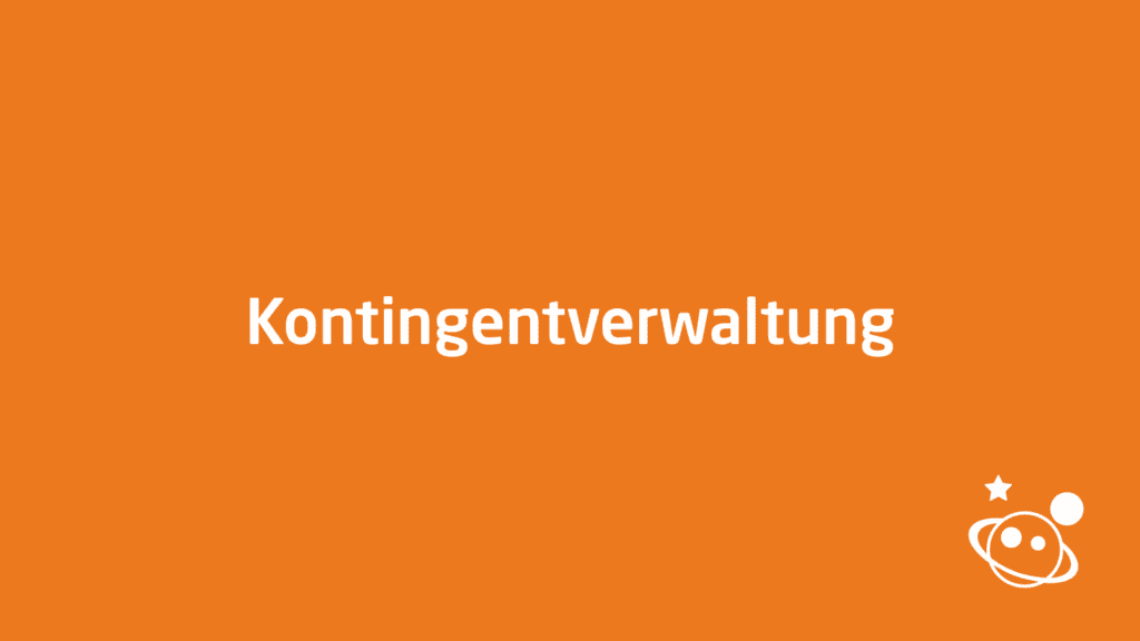 Kontingentverwaltung 01