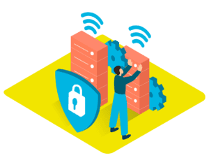 Vergleich Software für die Seminarverwaltung 7 Online protection Isometric