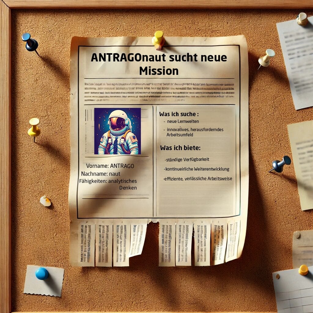 Stellenanzeige ANTRAGOnaut