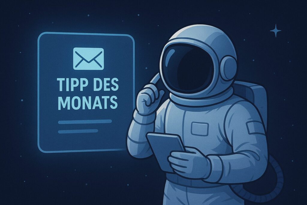 Tipp des Monats Newsletter