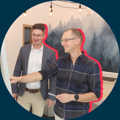 Arbeiten bei RR Software Austausch Flipchart