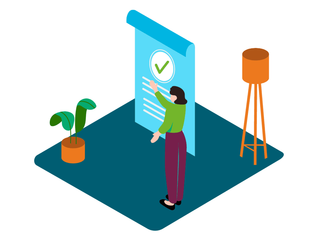 completed task isometric