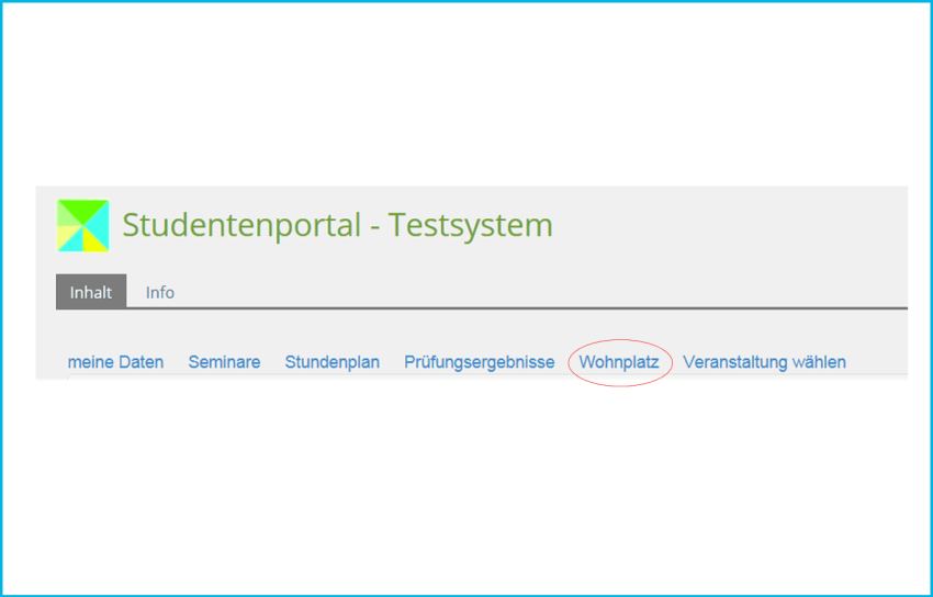 ANTRAGO Wohnheimplatzvergabe - Studierendenportal