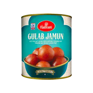 Asiatischer Gulab Jamun in Dose, 1kg, für asiatische Lebensmittel Online-Shop.