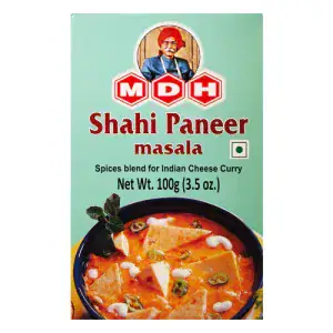 Asiatischer Shahi Paneer Masala für indische Gerichte, 100g Packung.