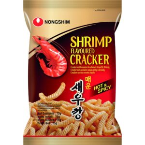 NONGSHIM Garnelencracker scharf, asiatischer Snack, 75g, online kaufen.
