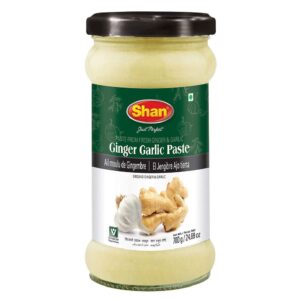 Asiatische Lebensmittel Online-Shop, Ingwer-Knoblauch-Paste von Shan, 700g, frischer Geschmack.