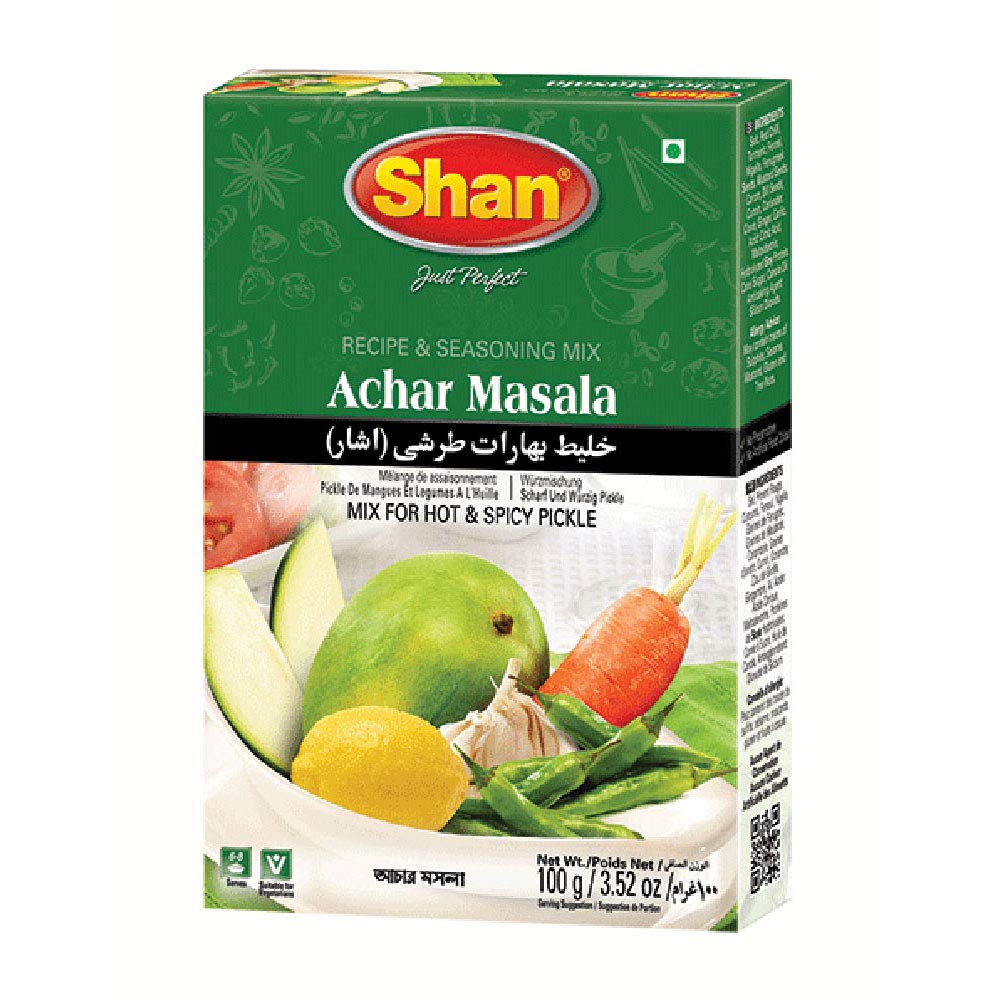 Asiatischer Lebensmittelladen mit Shan Achar Masala 100g.