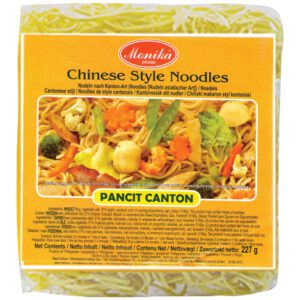 Authentische Pancit Kanton Nudeln für asiatische Gerichte.