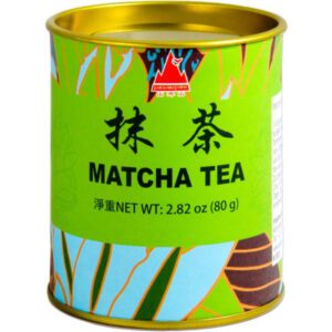 Asiatische Lebensmittel Online-Shop, Matcha Tee Dose, 80g, grün, japanisch.