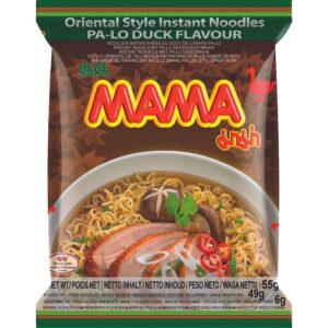Asiatische Lebensmittel Online-Shop, MAMA Instant Nudeln mit Entengeschmack, 55g.