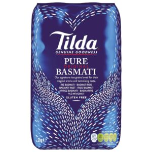 Tilda Basmatireis 2kg, glutenfrei, für asiatische Gerichte, Online-Shop.