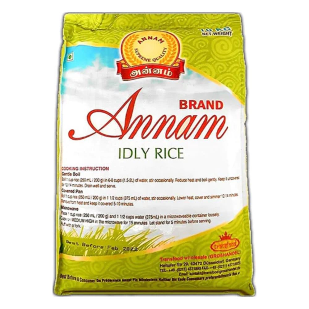 Asiatischer Lebensmittel Online-Shop, Annam Idly Rice 10Kg Verpackung.