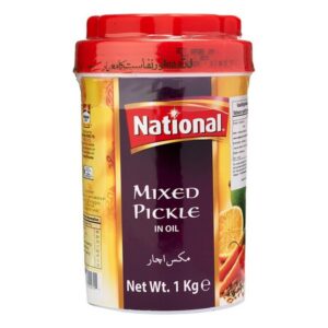 Asiatischer Lebensmittel Online-Shop, National Mixed Pickle 1Kg, in Öl, asiatische Gewürzgurke.