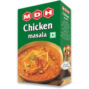Asiatischer Lebensmittel Online-Shop, MDH Chicken Curry Masala Verpackung.