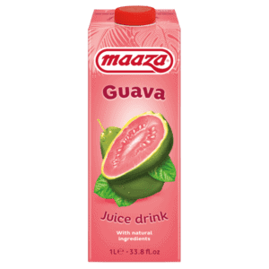 Maaza Guavensaft 1L, asiatischer Fruchtsaft, Guava, natürlicher Geschmack, online kaufen.