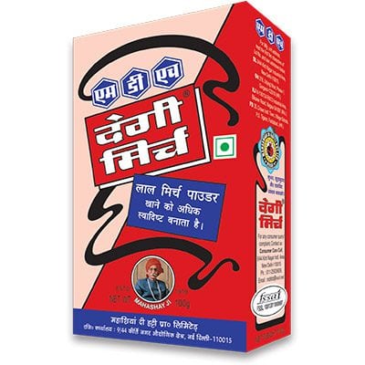 Asiatische Lebensmittel Online-Shop, MDH Deggi Mirch Gewürz, 100g, authentisch.