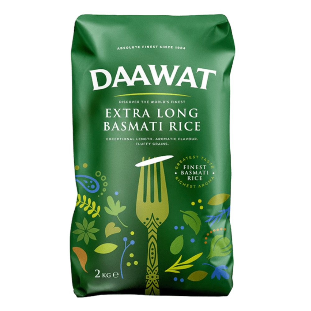 Asiatischer Basmati-Reis, 2kg, Online-Shop, asiatische Lebensmittel.