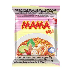 Asiatische Lebensmittel Online-Shop, MAMA Instant Nudeln Tom Yum Geschmack.