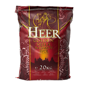 Asiatische Lebensmittel Online-Shop, HEER Golden Sella 20kg Basmatireis.