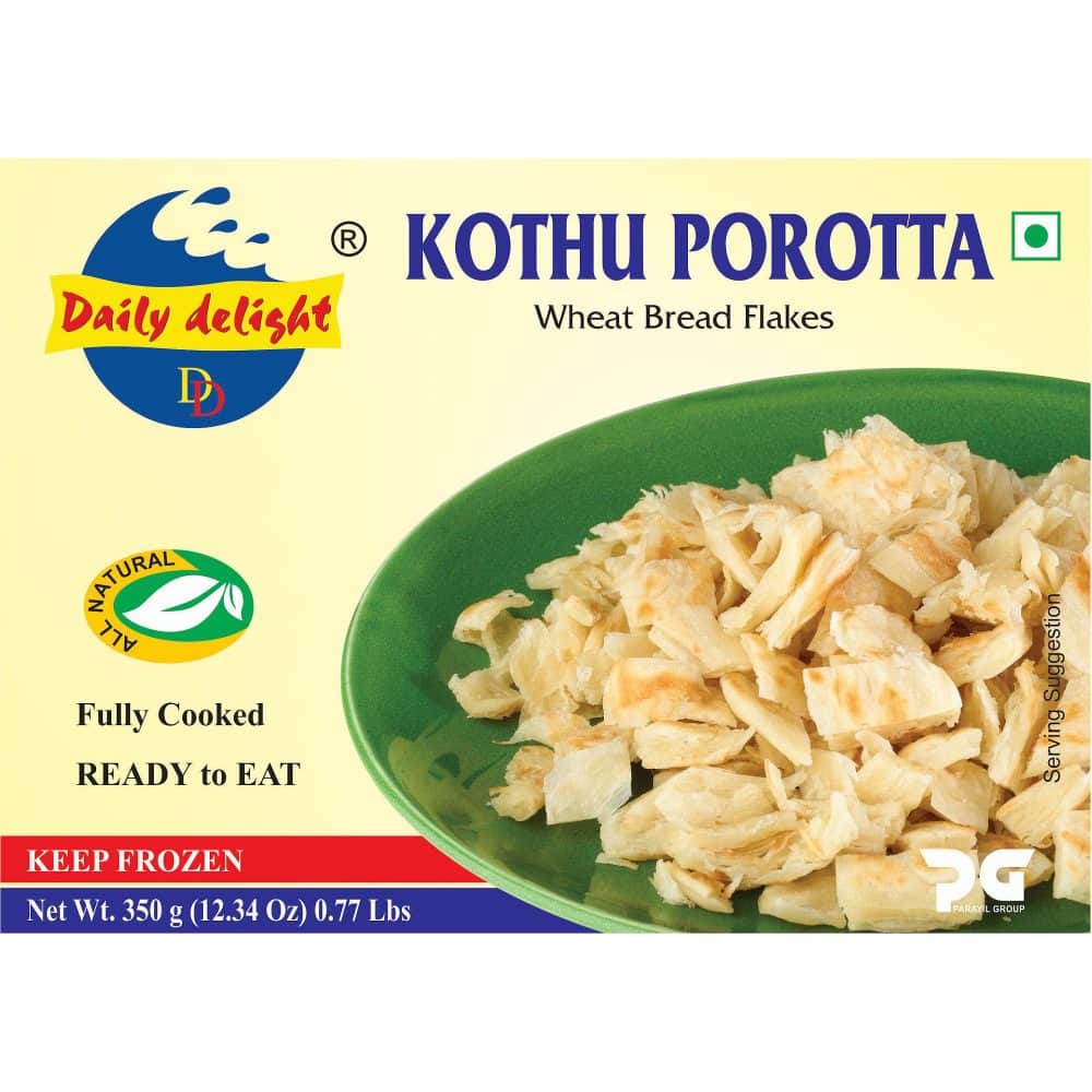 Asiatischer Kottu Porotta, gefroren, ready to eat, asiatische Lebensmittel.