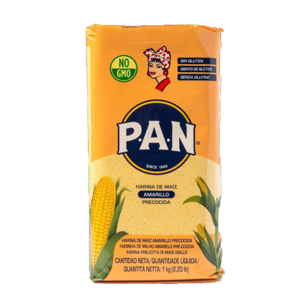 Asiatische Lebensmittel Online-Shop, PAN Maismehl Amarillo 1Kg, glutenfrei, GMO-frei.