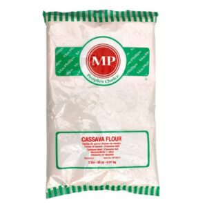 Asiatischer Lebensmittel Online-Shop, Maniokmehl in Packung.