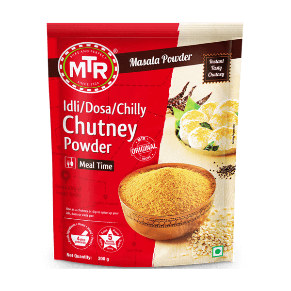 Asiatischer Lebensmittelladen, Chutney Pulver, indisches Gewürz, 200g.