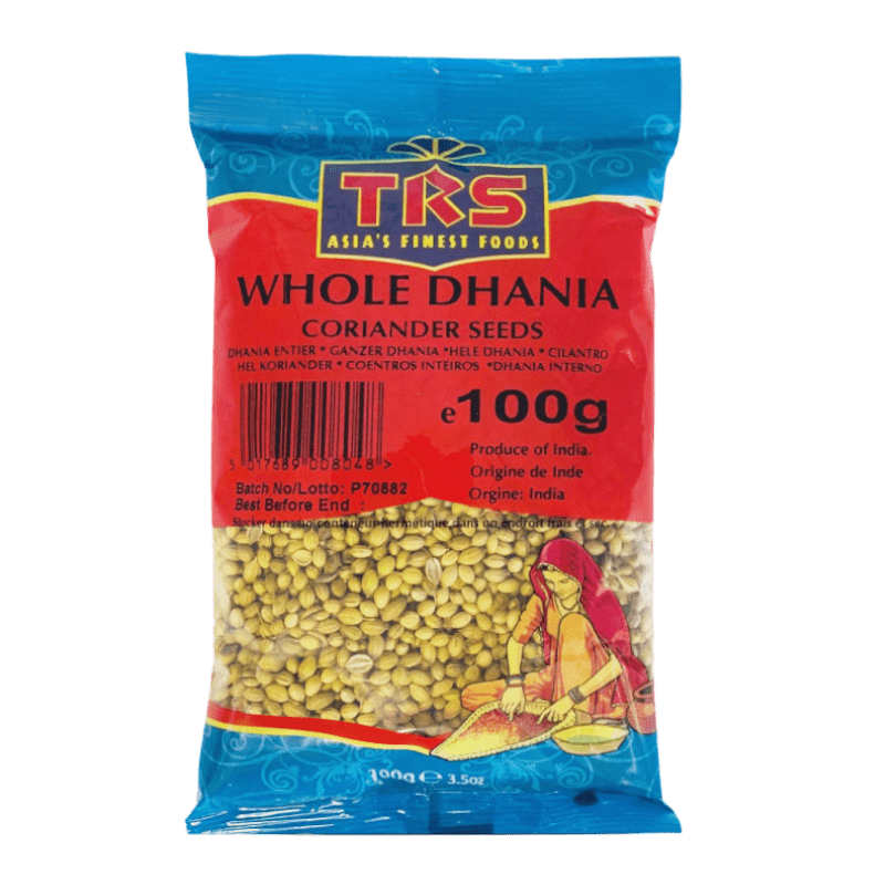 Asiatischer Dhania-Samen im Online-Shop, 100g, indisch, frisch, hochwertig.