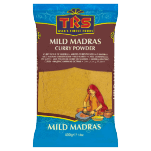 Asiatischer Lebensmittel Online-Shop, Mild Madras Curry Pulver, 400g, asiatische Gewürze.