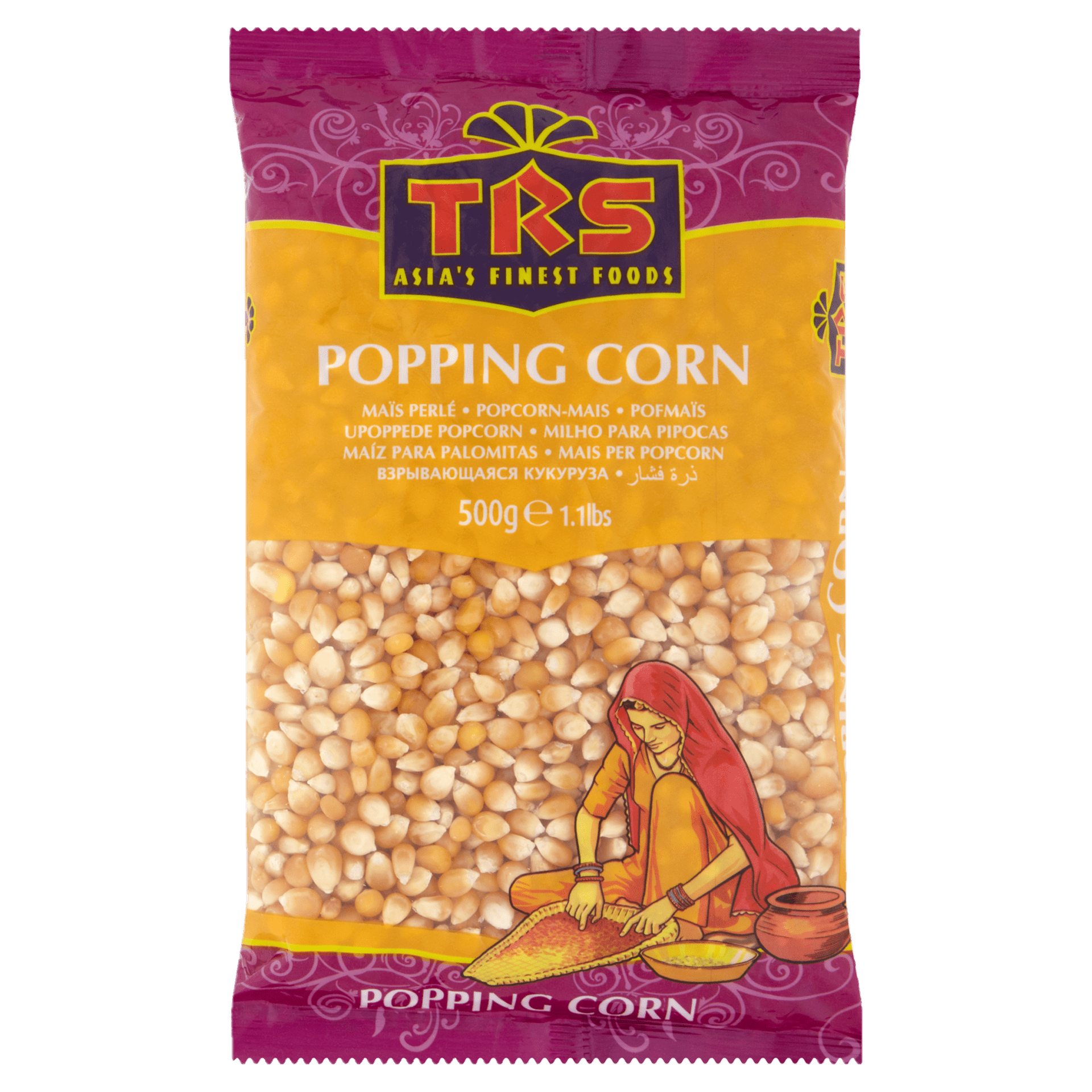 Asiatischer Popcorn im asiatischen Lebensmittel Online-Shop.