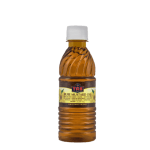 Reines Senföl in kleiner Flasche, asiatischer Lebensmittel Online-Shop.