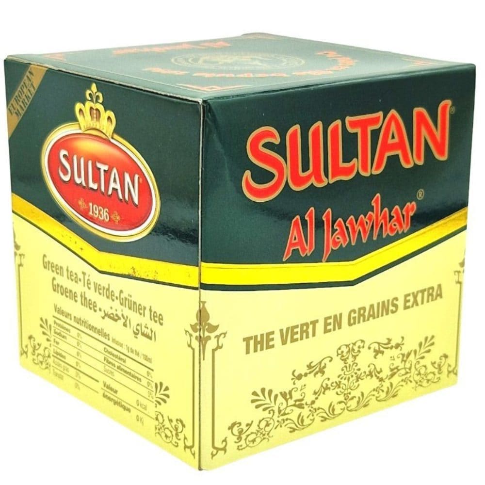 Asiatische Lebensmittel Online-Shop, Sultan Grüner Tee Al Jawhar 250g.