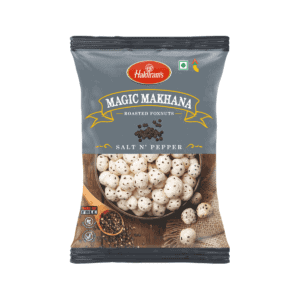Asiatischer Lebensmittelladen - Makhana Salz & Pfe, 30g, asiatische Snacks.