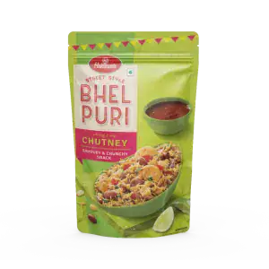 Asiatische Lebensmittel Online-Shop - Behl Puri mit Chutney.