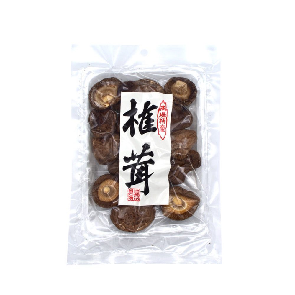 Shitake Pilze in Verpackung, asiatische Lebensmittel Online-Shop.