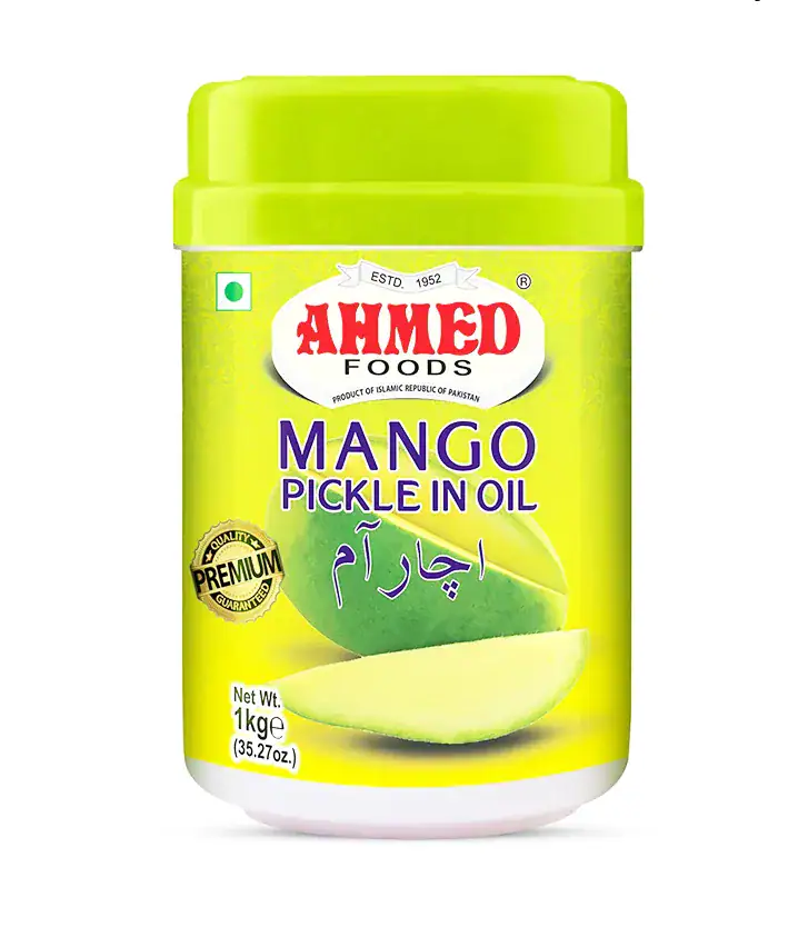 Asiatischer Mango Pickle in Öl, 1kg, asiatische Lebensmittel Online-Shop.
