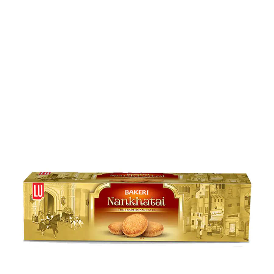 Traditionelle Nankhatai-Kekse aus dem asiatischen Lebensmittel Online-Shop.