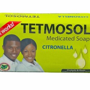 Asiatische Lebensmittel Online-Shop, TETMOSOL Seife mit Zitronella, medizinal, 100g.