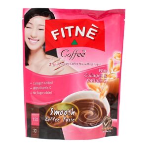 Asiatischer Kollagenkaffee für gesunden Genuss, 10x15g Packung.