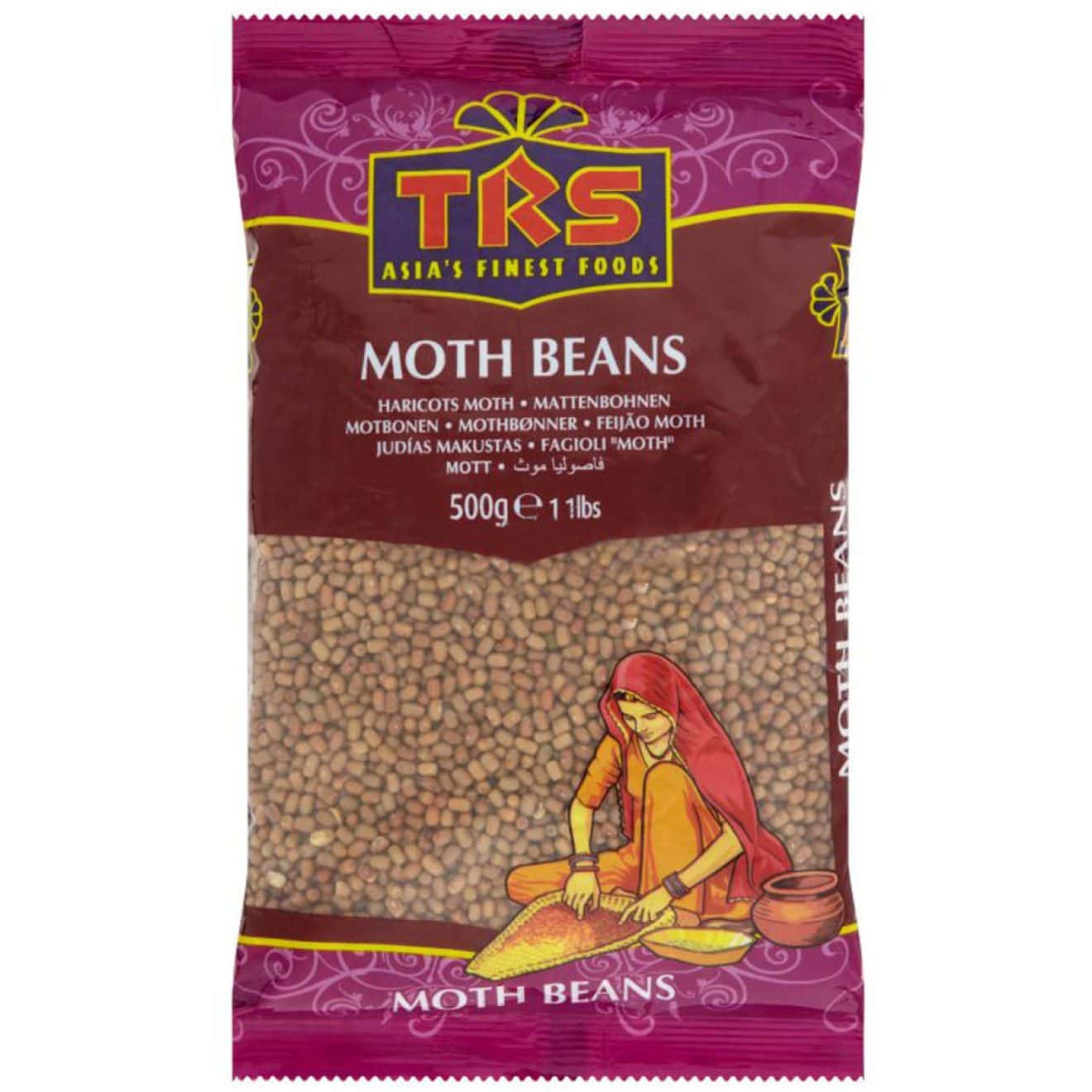 Asiatischer Lebensmittelladen - Moth Beans, 500g, asiatische Lebensmittel online kaufen.