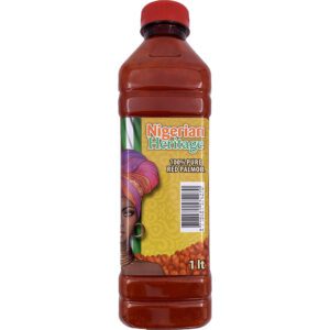 Nigerian Heritage Palmöl 1L, reines rotes Palmöl, asiatischer Online-Shop.