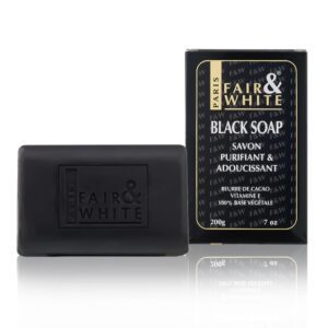 Schwarze Seife von FAIR & WHITE im asiatischen Lebensmittel Online-Shop.